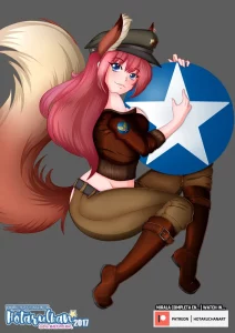 Foxy Girl Original By HotaruChanART