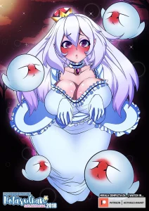 Cute Game Ghost Girl Oppai FanArt By HotaruChanART