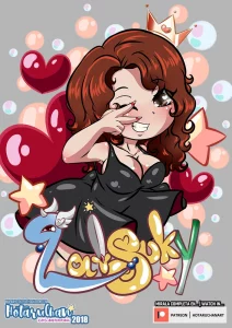 Kawaii Girl Chibi FanArt By HotaruChanART